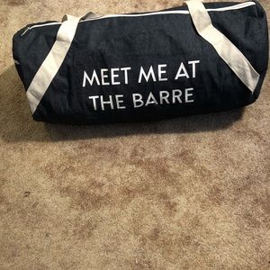 Mid-size Gym Bag with fun graphic detail